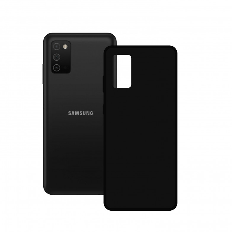 Funda KSIX para Galaxy A03S, Flexible, Negro