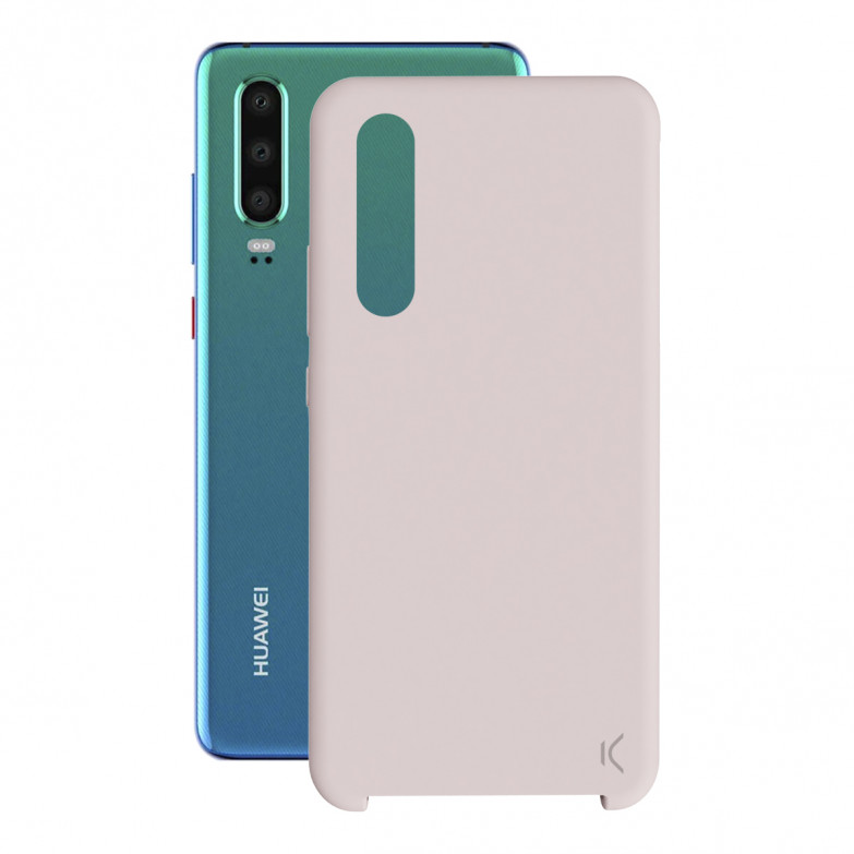 KSIX Soft Silicone Case For Huawei P30 Rose