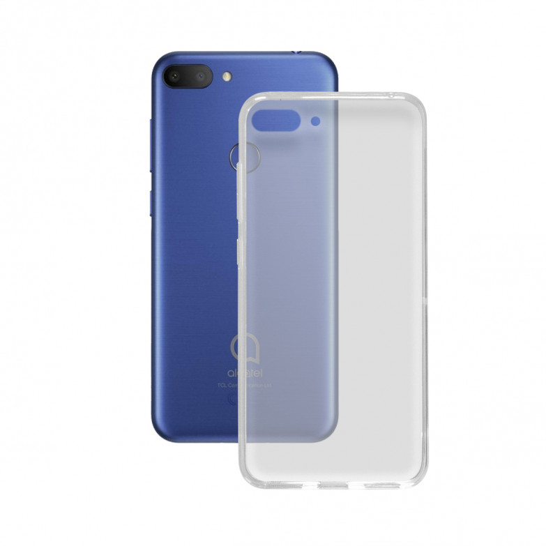 KSIX Flex Cover Tpu For Alcatel S1 Transparent Foggy