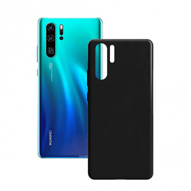 Funda para Huawei P30 Pro, Rígida, Negro