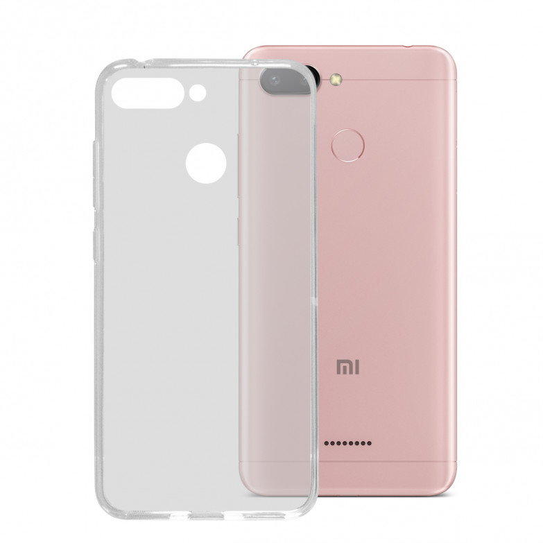 KSIX Flex Cover Tpu For Redmi 6 Transparent