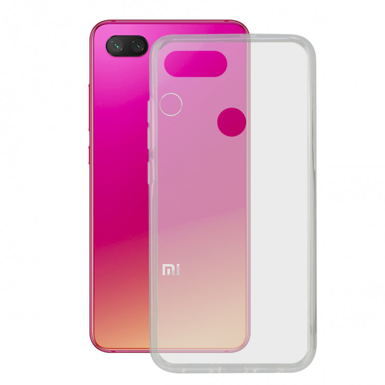 KSIX Flex Cover Tpu For Mi 8 Lite Transparent