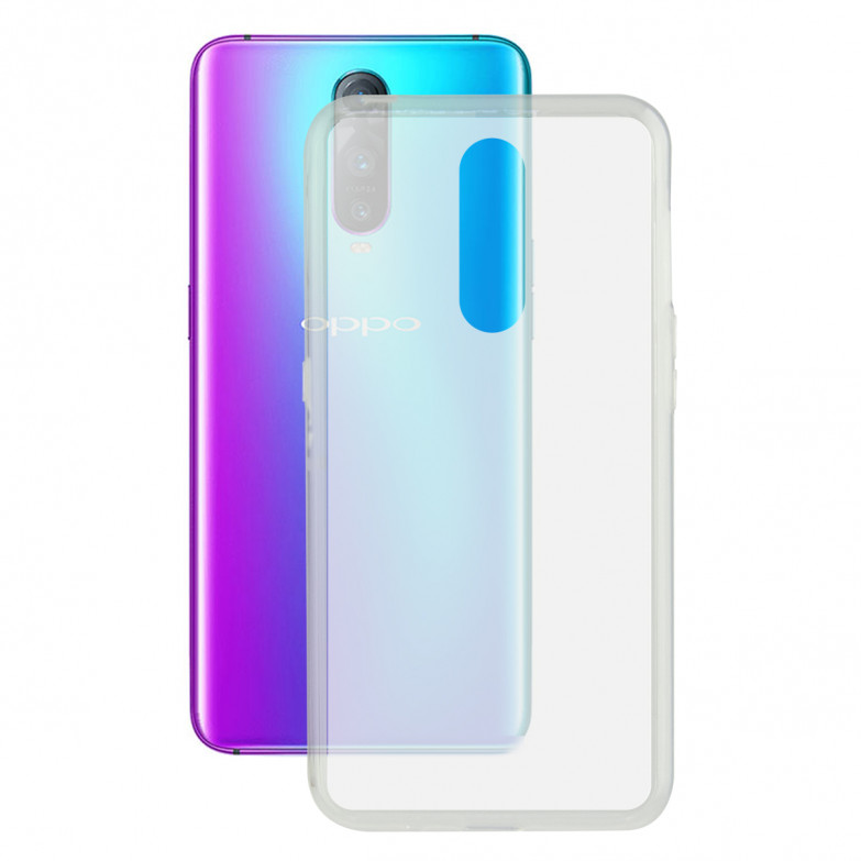 KSIX Flex Cover Tpu For Oppo Rx17 Pro Transparent