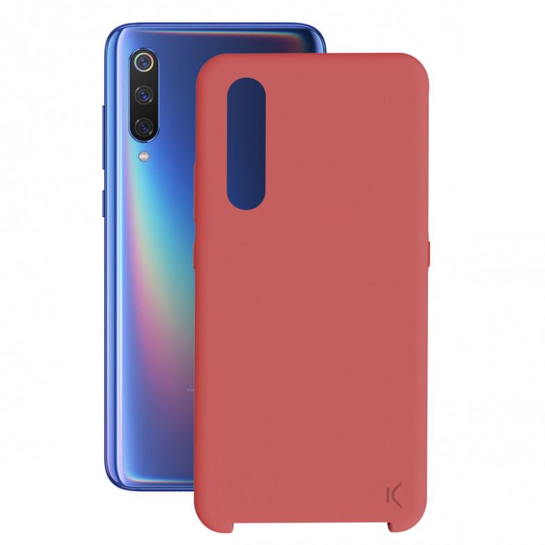 KSIX Soft Silicone Case For Xiaomi Mi 9 Red