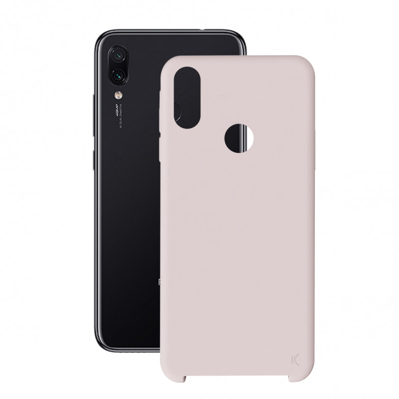 KSIX Soft Silicone Case For Xiaomi Redmi 7 Rose