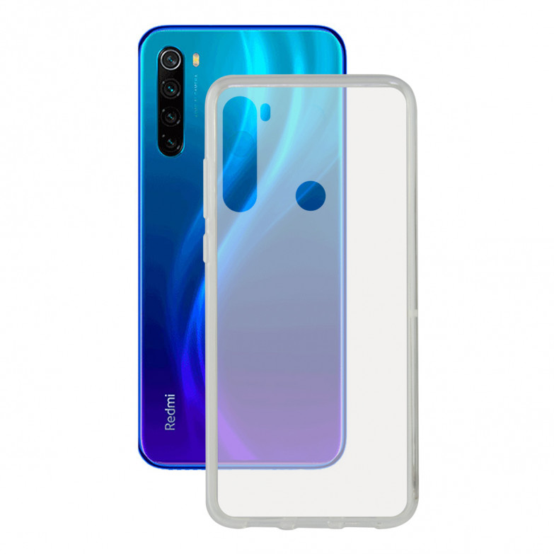 KSIX Flex Cover For Xiaomi Redmi Note 8 Transparent