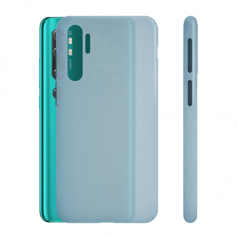 KSIX Color Liquid Cover Tpu For Xiaomi Mi Note 10 Blue