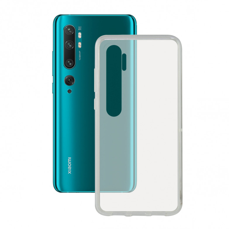 Funda para Xiaomi Mi Note 10, Flexible, Transparente