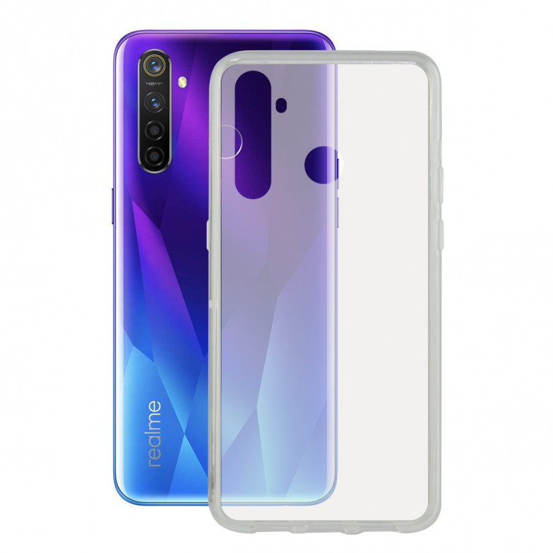 KSIX Flex Cover Tpu For Realme 5 Pro Transparent