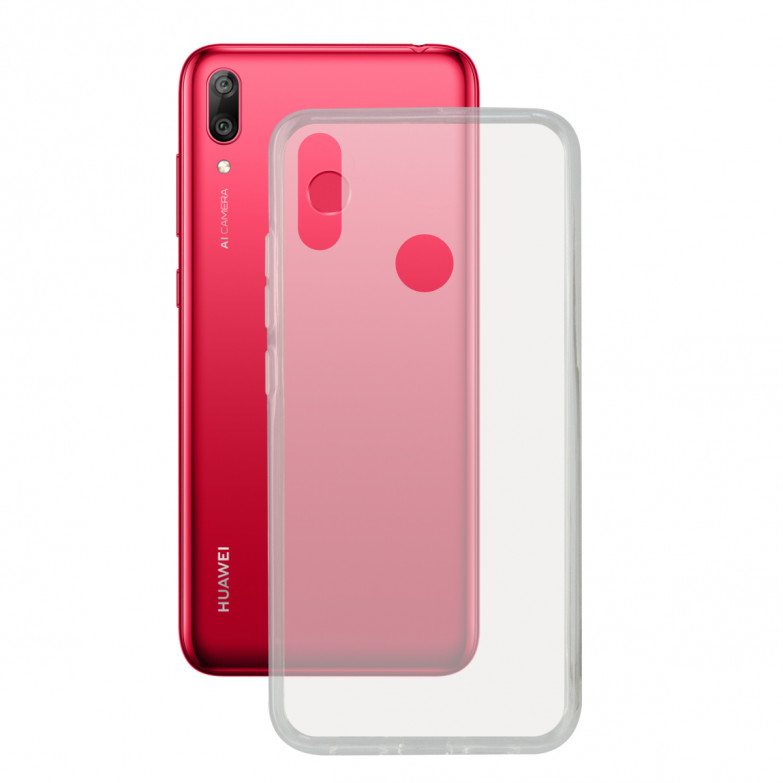 Funda para Huawei Y7 2019, Flexible, Transparente