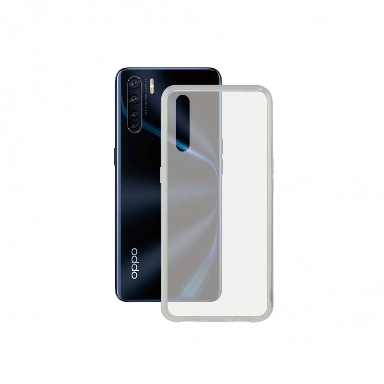 Flex Case KSIX Tpu For Oppo A91 Transparente