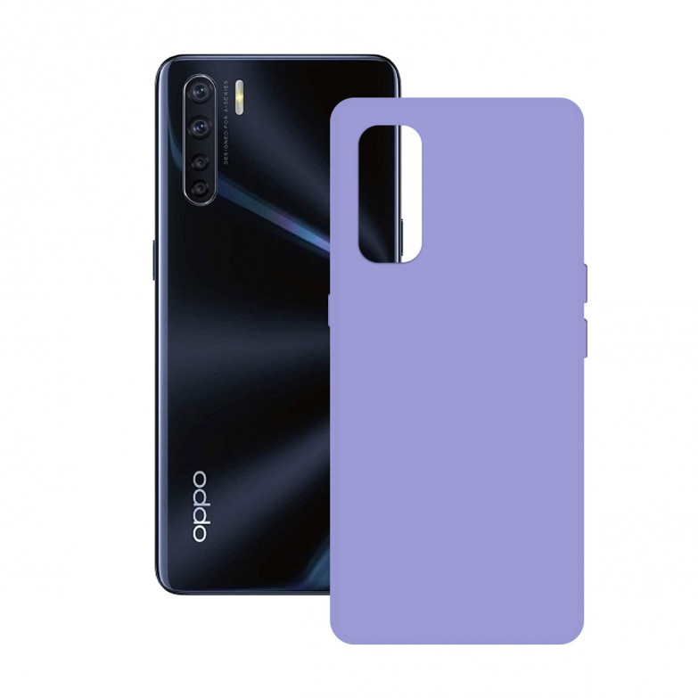 Silk Case For Oppo A91 Lite KSIX Lavender