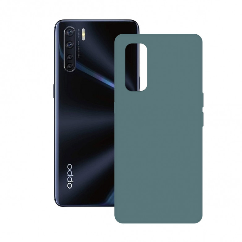 Funda para Oppo A91, Flexible, Verde