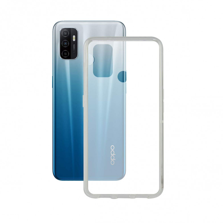 Flex Case KSIX Tpu For Oppo A53s Transparent