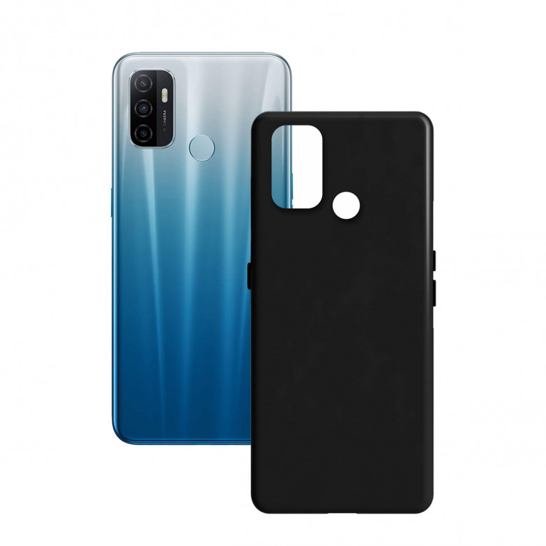 Funda para Oppo A53S, Flexible, Negro