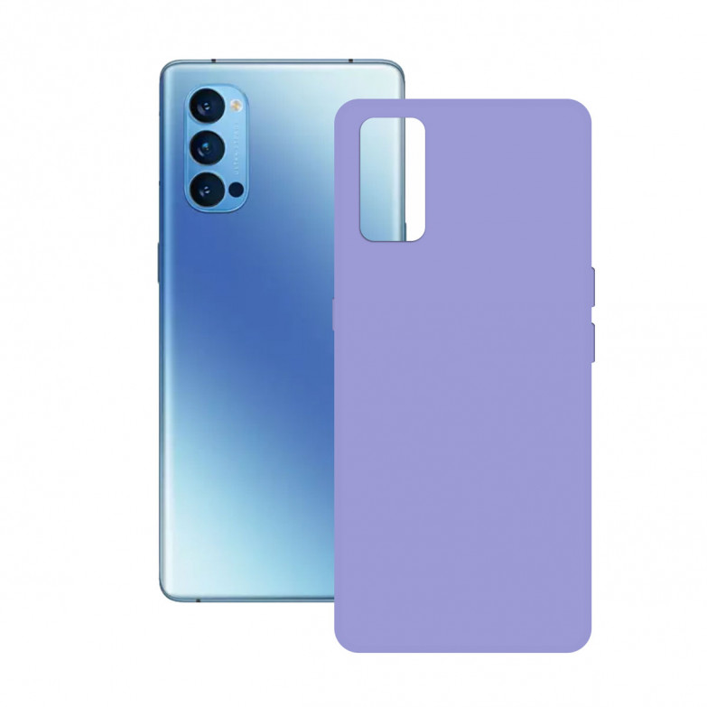 Silk Case For Oppo Reno 4 Pro KSIX Lavender