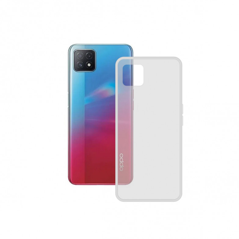 Funda para Oppo A73 5G, Flexible, Transparente