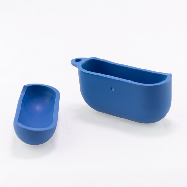 Funda Ecológica para Apple AirPods Pro, Semirrígida, Azul