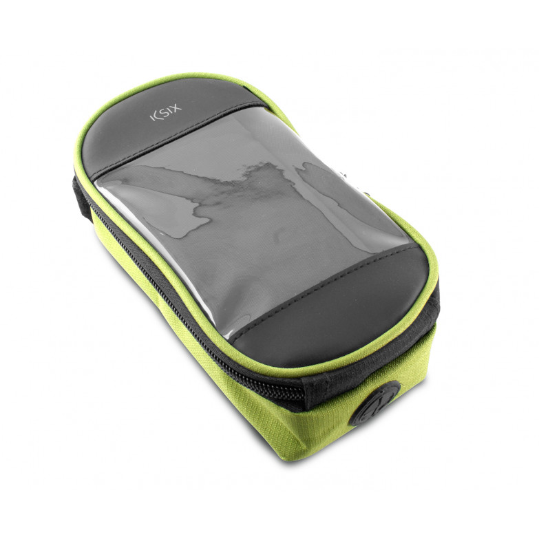 Funda deportiva Universal para smarphone, Semirrígida, Especial para bicicleta, Verde