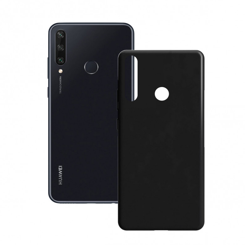 Funda para Huawei Y6P, Rígida, Negro