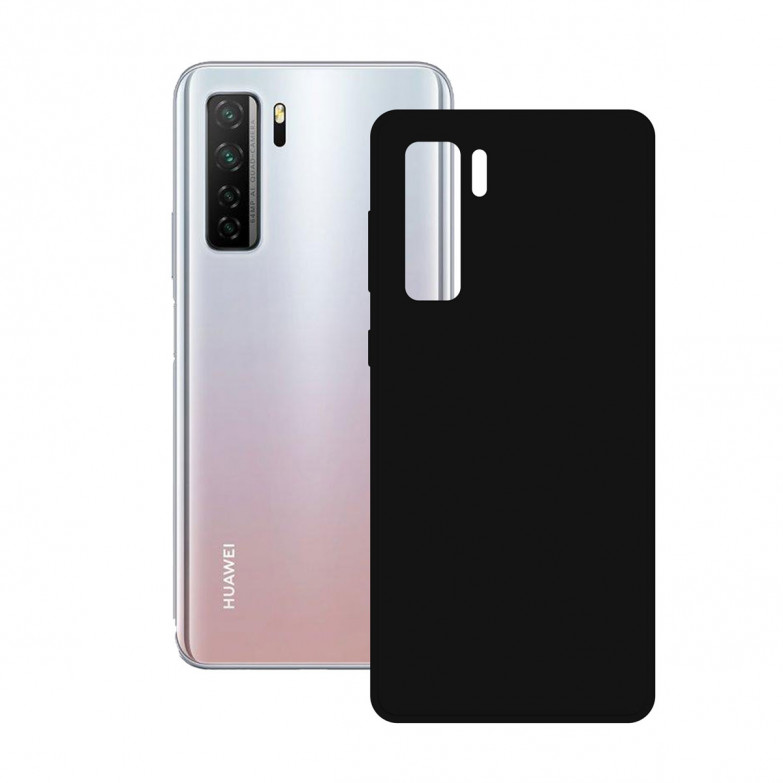 Funda para Huawei P40 LITE 5G, Flexible, Negro