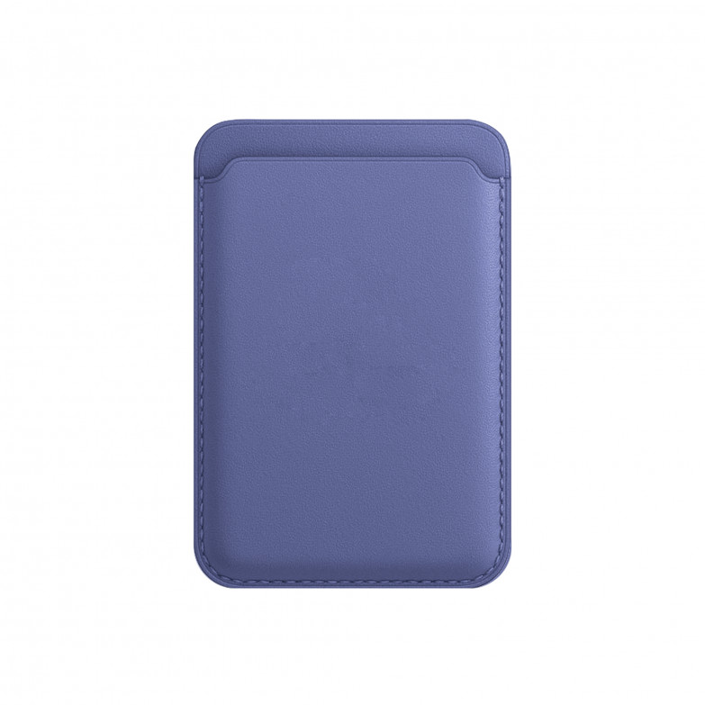 Magcard magnetic card holder MagCharge compatible, Vegan leather, For cards and notes, Azul