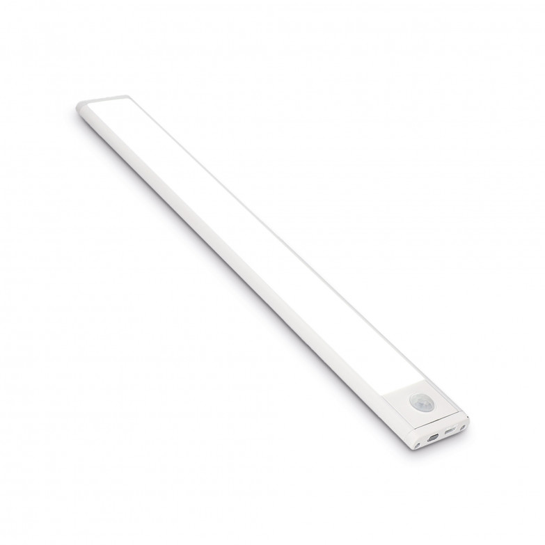 Luz LED Sophia, 30 cm, Sensor de movimiento, 150lm, 40 LEDs, Batería de litio 1.200mAh recargable