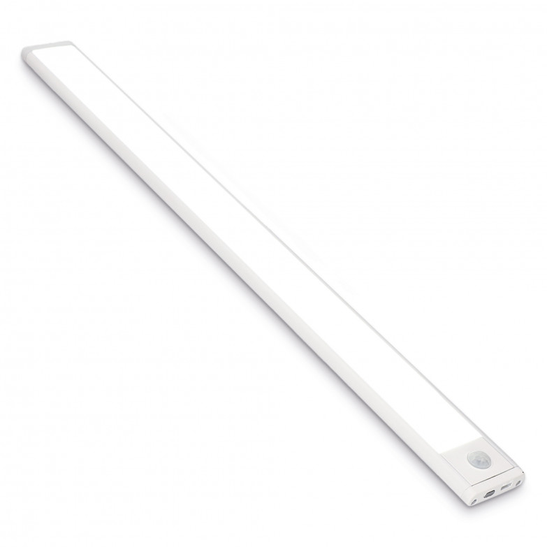 Luz LED Sophia, 60 cm, Sensor de movimiento, 200lm, 80 LEDs, Batería de litio 1.800mAh recargable