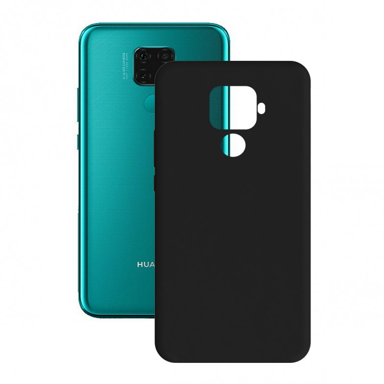 Contact Silk Cover Tpu For Huawei Mate 30 Lite Black