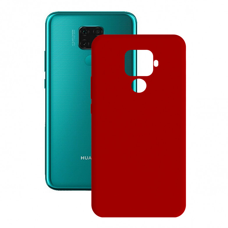 Contact Silk Cover Tpu For Huawei Mate 30 Lite Red