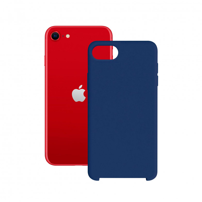 Funda para iPhone SE 2022, SE 2020, 8 y 7, Flexible, Azul