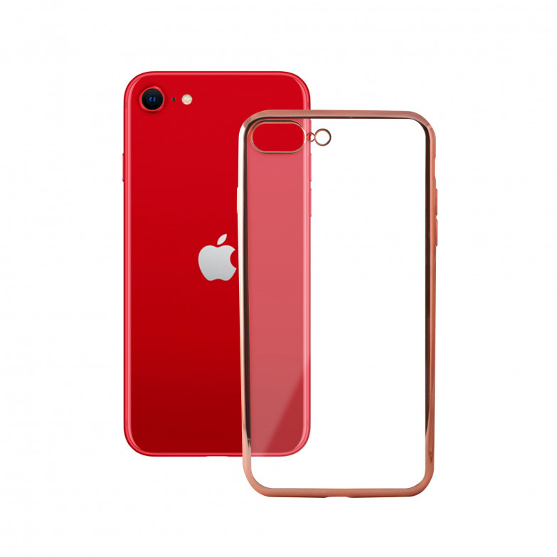 Funda para iPhone SE 2022, SE 2020, 8 y 7, Flexible, Transparente