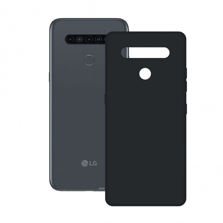 Funda para LG K41S, Flexible, Negro