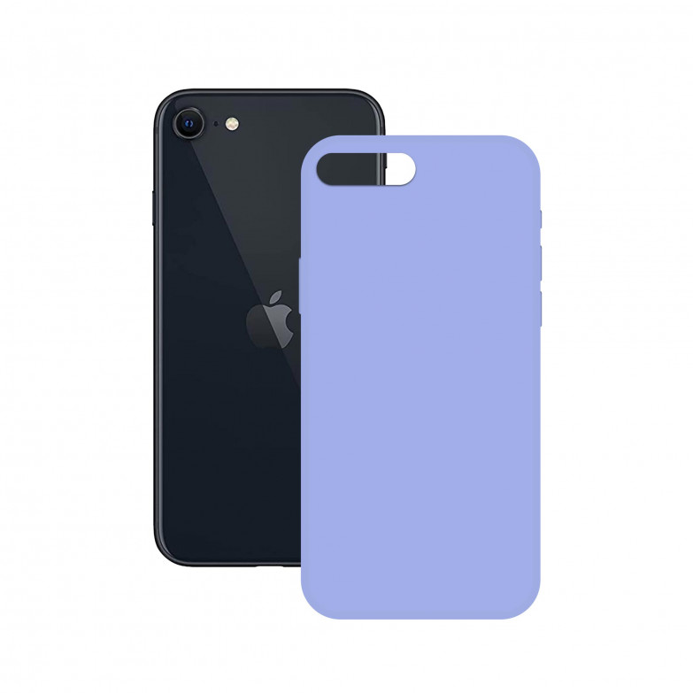 Funda para iPhone SE 2022, SE 2020, 8 y 7, Semirrígida, Lavanda