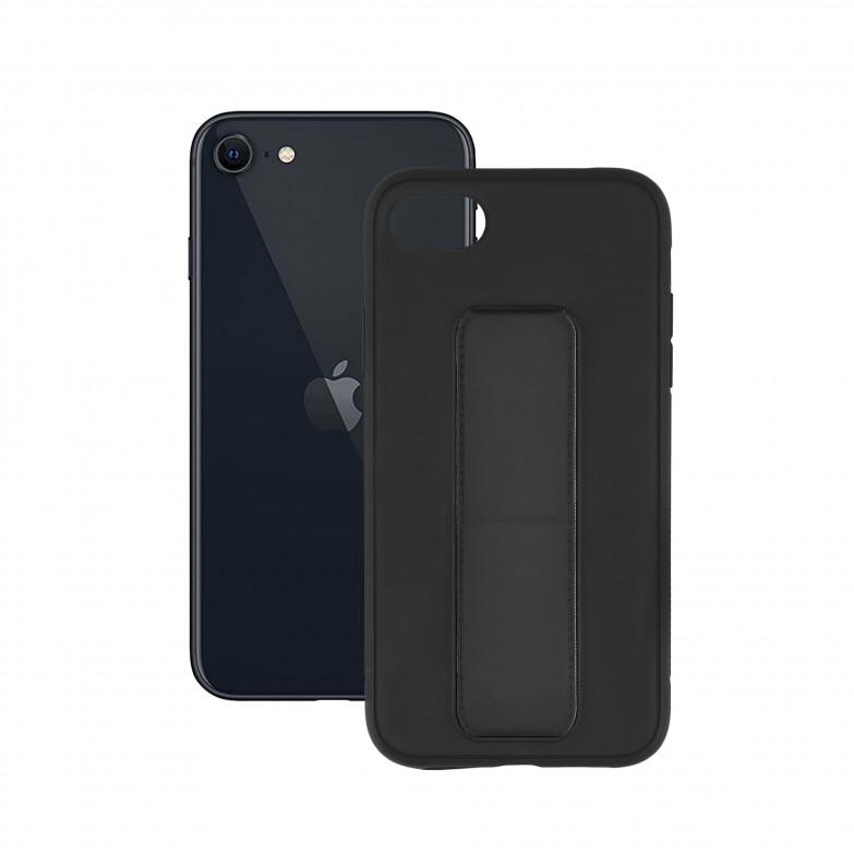 Standing Case KSIX For Iphone SE 2022, SE 2020, 8 and 7, Black