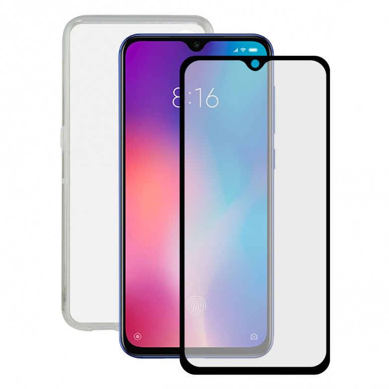 Kit de Protección para Xiaomi MI 9, Flexible, Transparente