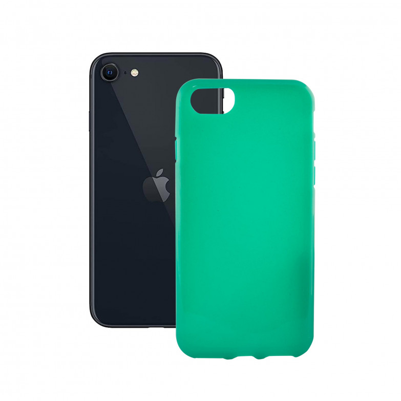 KSIX Sense Aroma Flex Cover Tpu Apple Scent For Iphone SE 2022, SE 2020, 8 and 7, Green