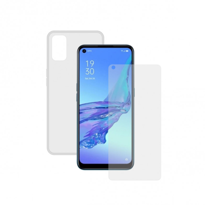 Funda para Oppo A53, Flexible, Transparente