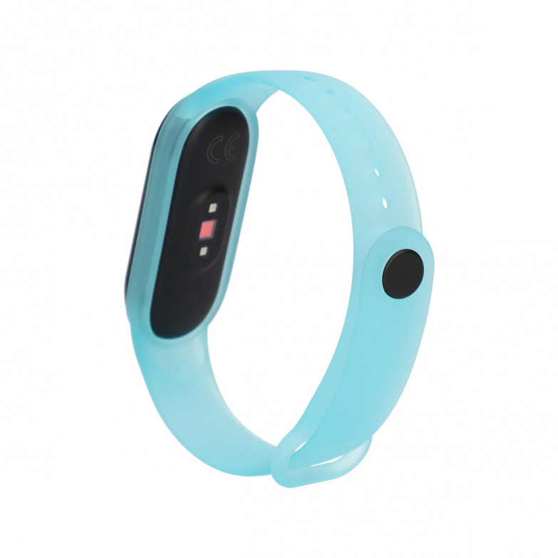 Correa reloj para Xiaomi Mi Band 5, Amazfit Band 5, Azul