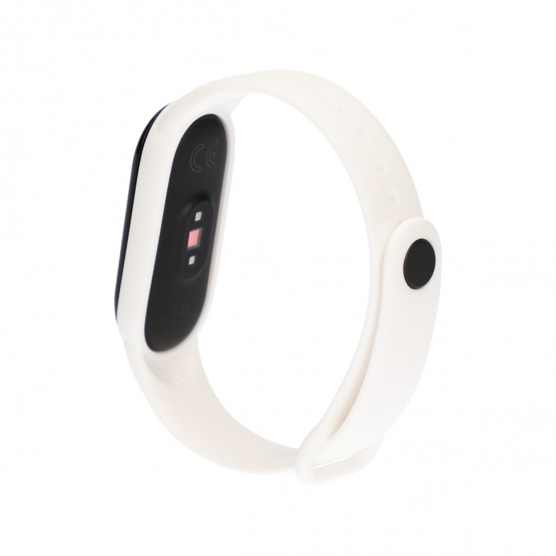 Correa reloj para Xiaomi Mi Band 5, Amazfit Band 5, Blanco