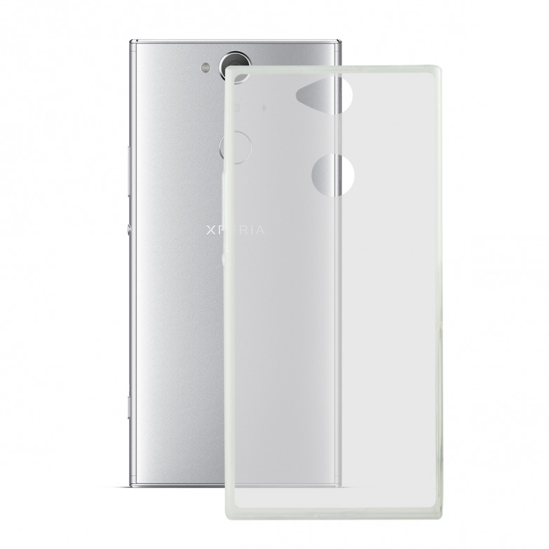 KSIX Made For Xperia Ultrathin Flex Cover Tpu For Xa2 Plus Transparent