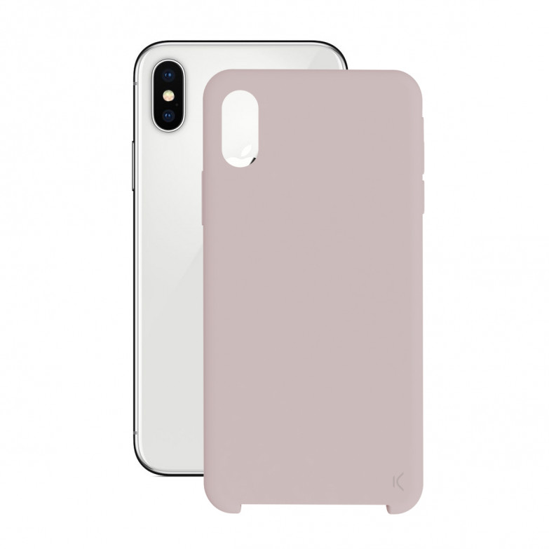 KSIX Soft Silicone Case For Iphone X, Xs Rose