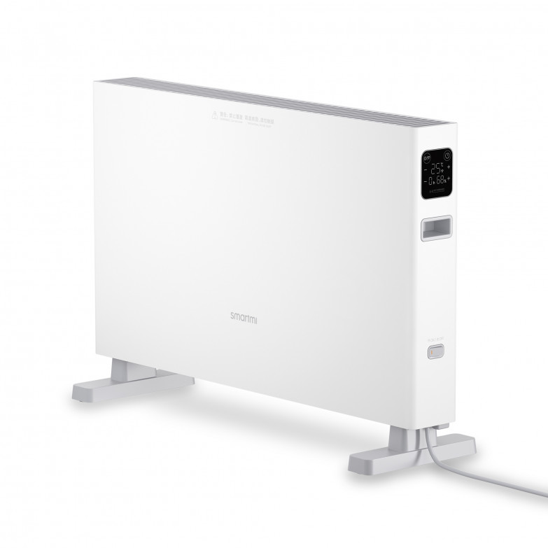 Smartmi Smart Convector Heater, 2200W, Touch screen, Waterproof, App, White