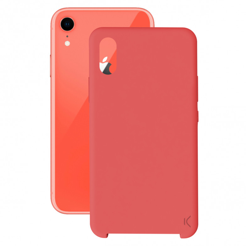 KSIX Soft Silicone Case For Iphone Xr Red