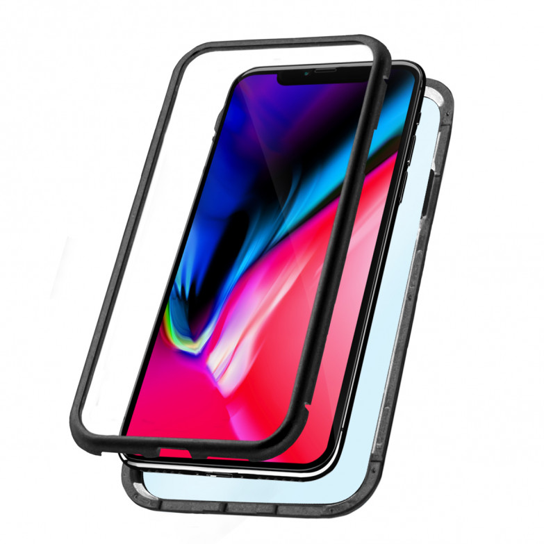 KSIX Magnetic Case For Iphone Xr Black