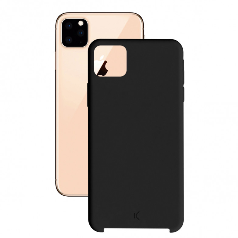 Funda para iPhone 11 Pro, Semirrígida, Negro