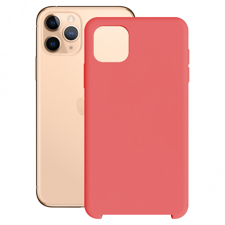 Funda para iPhone 11 Pro, Semirrígida, Rojo