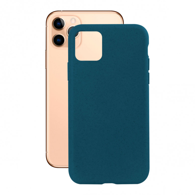 Funda Ecológica para iPhone 11 Pro, Semirrígida, Azul