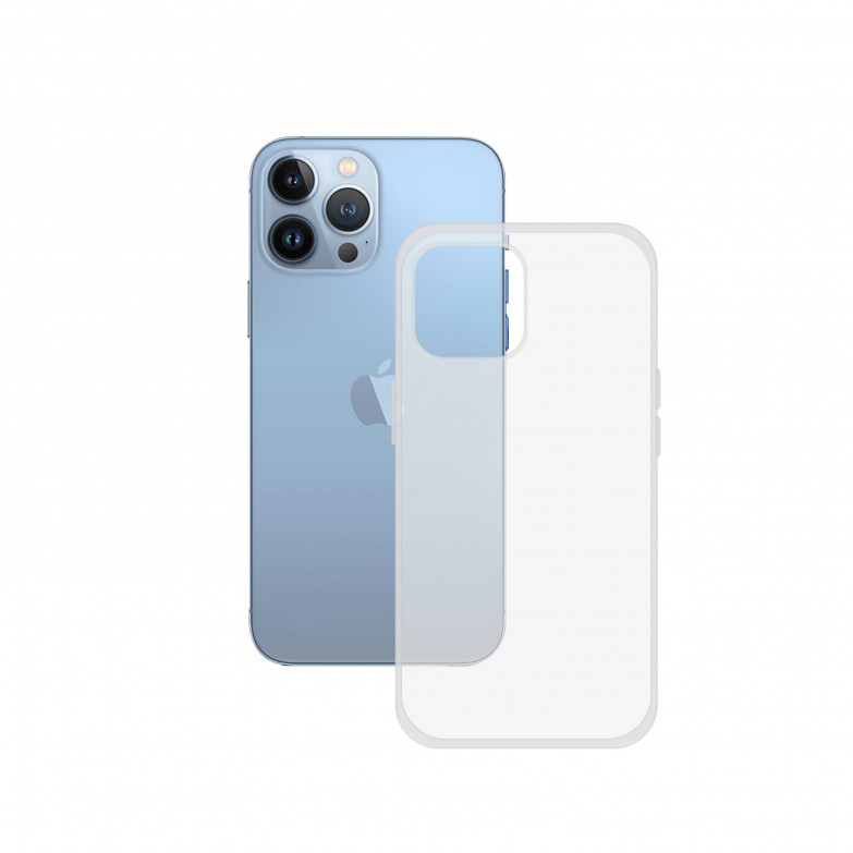 Funda Premium para iPhone 13 Pro, Lateral TPU, PC rígido trasero, Transparente