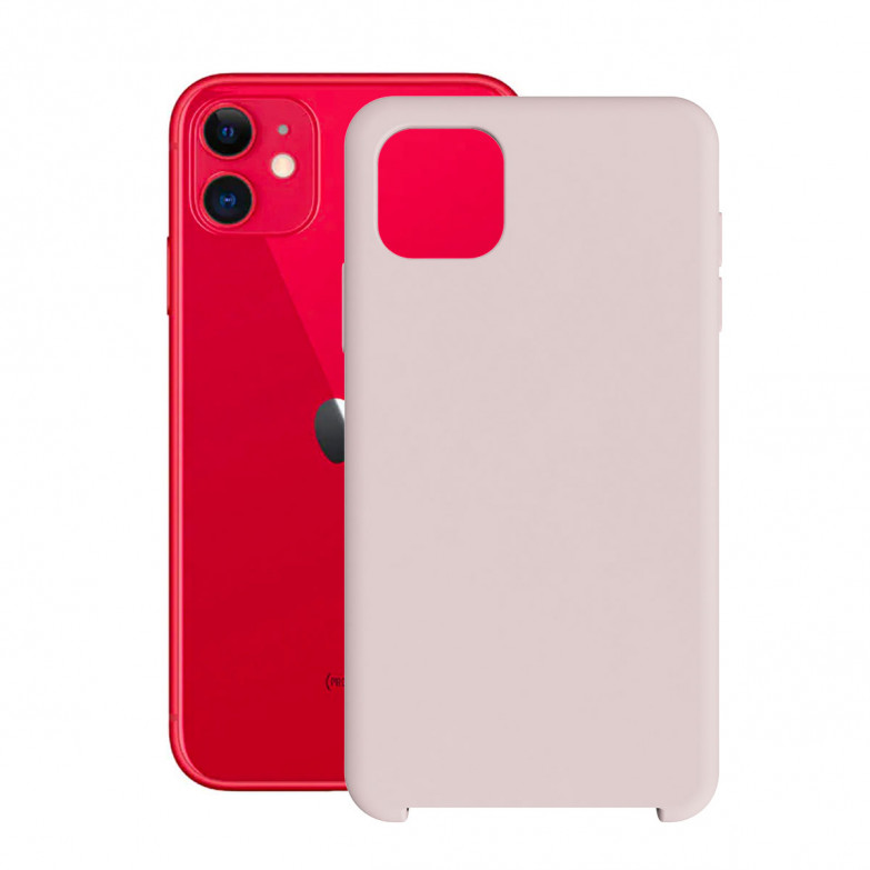 Funda para iPhone 11, Semirrígida, Rosa